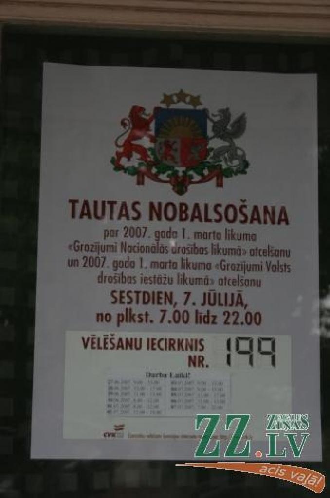 Līdz nobalsošanai iecirkņi būs atvērti četras stundas dienā, tajā skaitā brīvdienās.