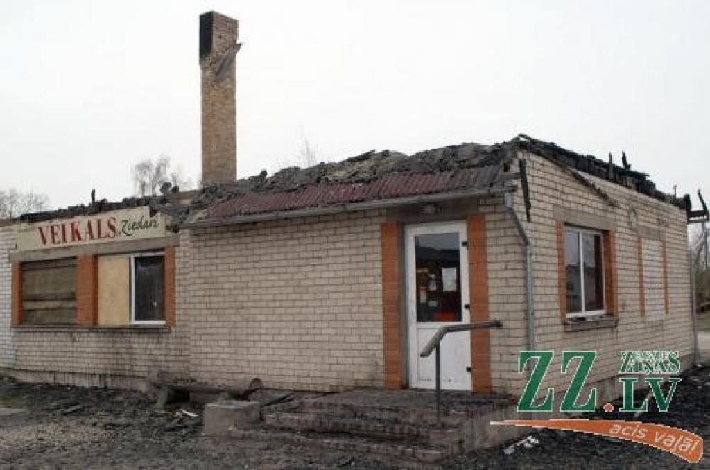 Pēc ļaunprāšu izdarībām Lieldienās vietējie iedzīvotāji palika bez veikala.