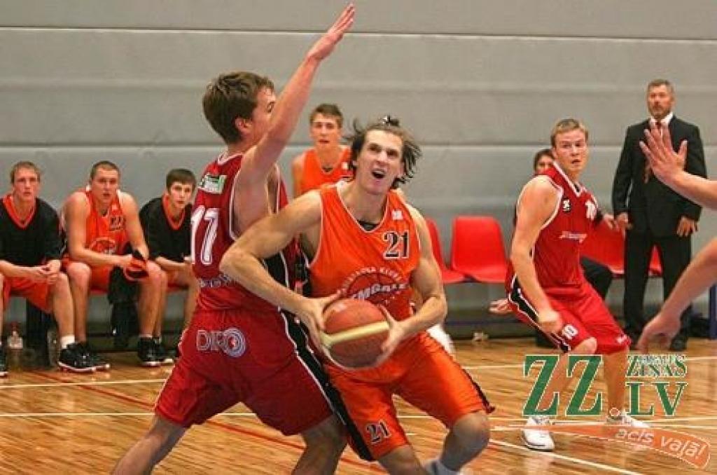 Ar bumbu - rezultatīvākais jelgavnieku spēlētājs Mārtiņš Berķis.
Autors: Agris Samcovs.