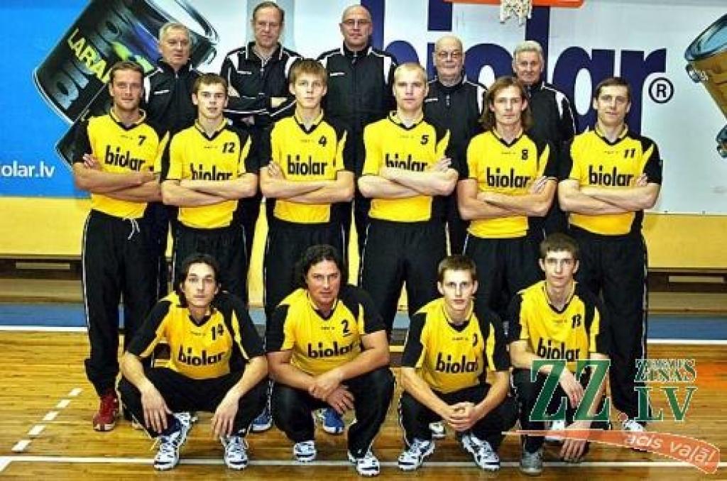 Volejbola komanda «Biolars/Ozolnieki».
Autors: Agris Samcovs.