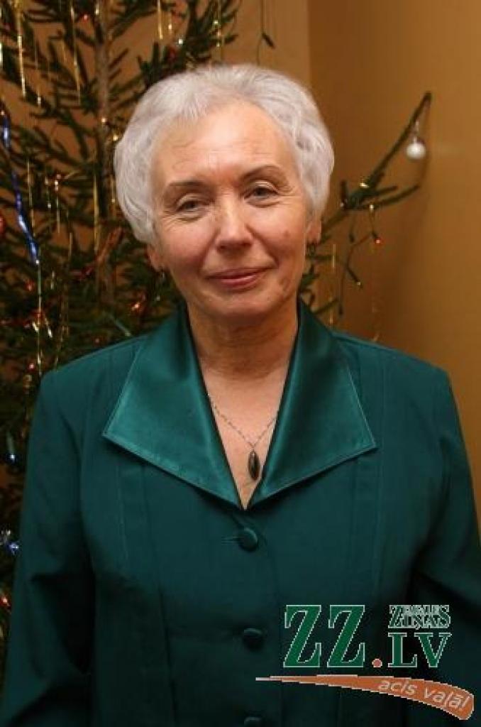 Pensionāru biedrības priekšsēde Marija Kolneja.
Autors: Inga Karlinska.