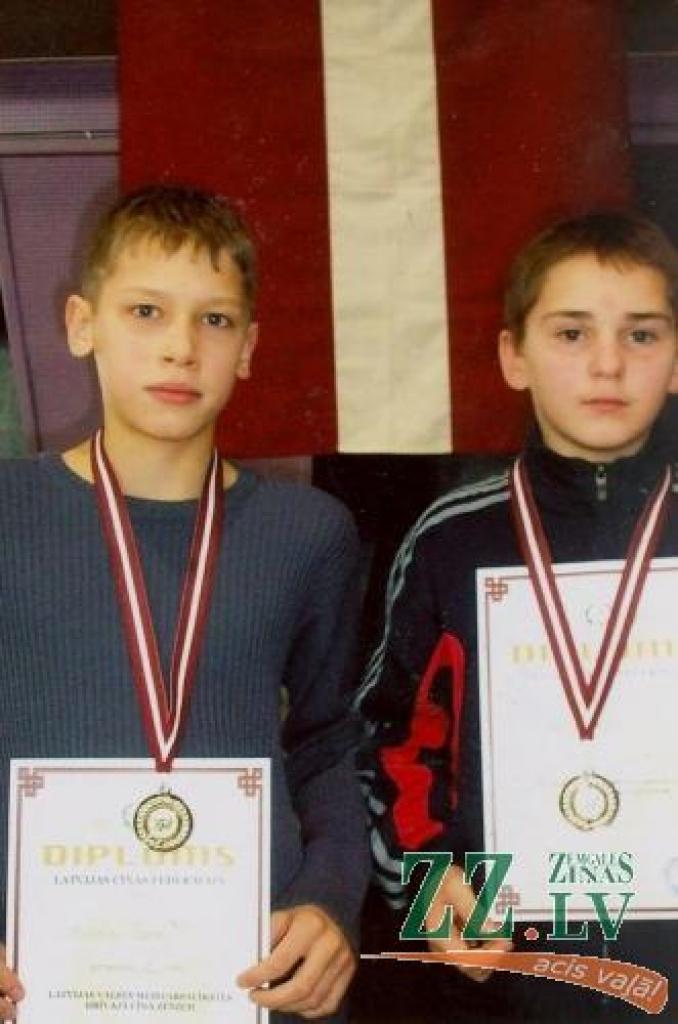 Vladislavs Čerņaks (no kreisās) un Edgars Vasiļjevs.
Autors: Boļeslavs Matusevičs.