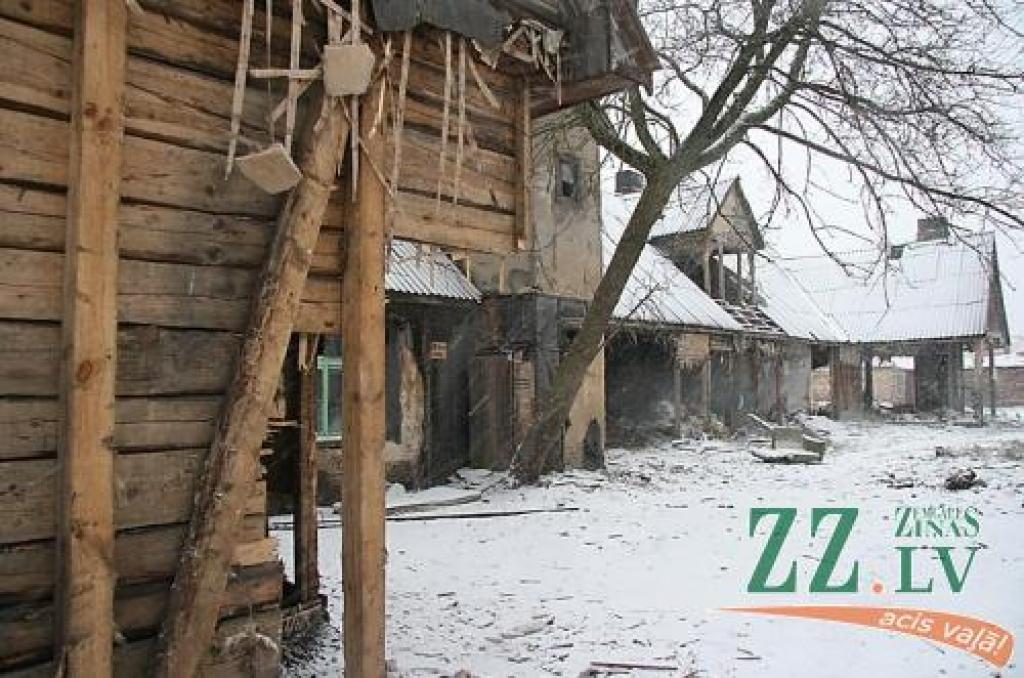 Grausta Tērvetes ielā 37 dienas ir skaitītas.
Autors: Inga Karlinska.