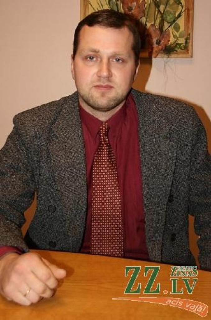 Lielplatones pagasta pašvaldības izpilddirektors Normunds Kursītis.
Autors: Inga Karlinska.