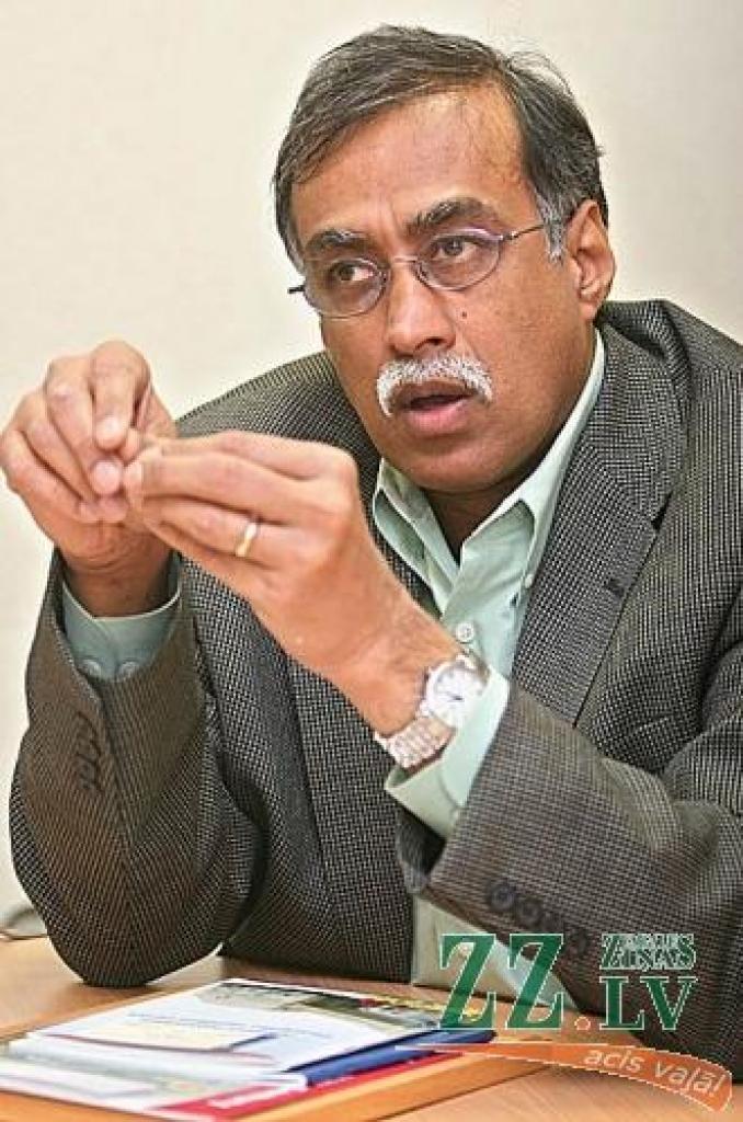 Kompānijas «Microsoft» sabiedrisko programmu vecākais direktors Ahtars Badšahs.
Autors: Agris Samcovs.