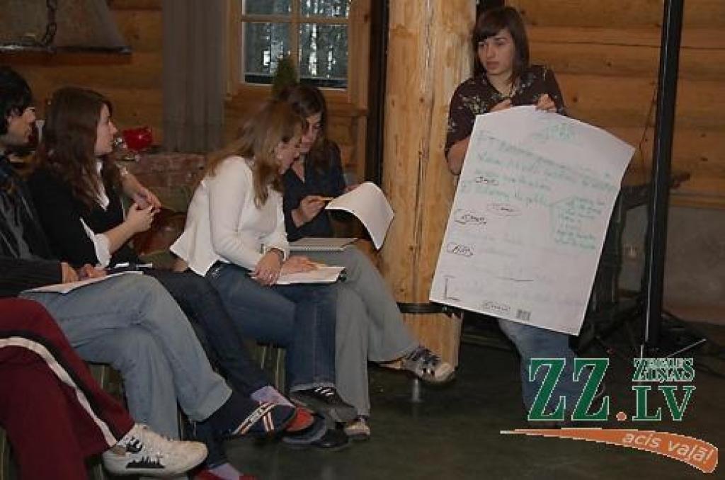 Nospiestība ir vispusēja – spied tu un spiež tevi – rāda projekta «Artitudes to Attitudes» dalībnieki no desmit Eiropas valstīm, kas bija ieradušies Latvijā apgūt Foruma teātra metodi.
Autors: Ilze Garda.