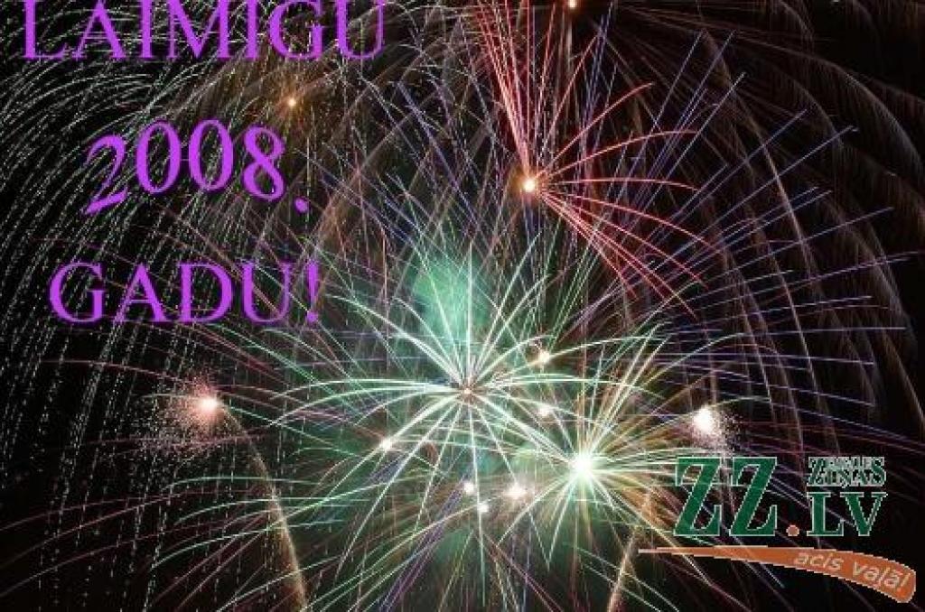 Veiksmīgu atnākošo 2008.gadu!!!
Autors: www.zz.lv