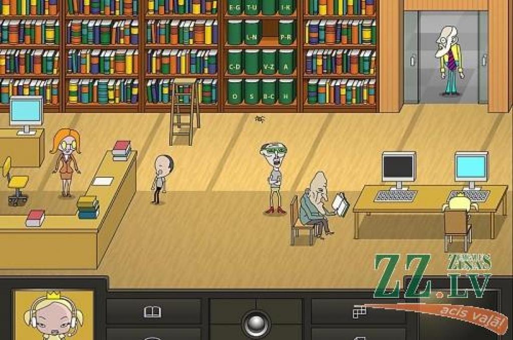 Sacensību mērķis ir izglītojošu datorspēļu popularizēšana skolēnu vidū. Tiesa gan, spēles varoņi izskatās diezgan baisi...
Autors: www.gamez.lv