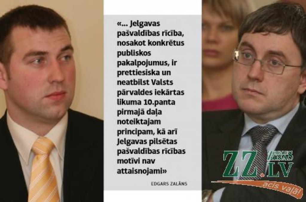 Te ir reālas problēmas... Pašvaldību lietu ministrs Edgars Zalāns norāda, ka aģentūras «Zemgales INFO» darbībā pieļauta virkne pārkāpumu. Ķekavas pagasta vietvara ar valdības gādību jau teju atbrīvota, kas zina, pienāks kārta arī Jelgavas domei... 
Autors: Kolāža: Ernests Treijs.