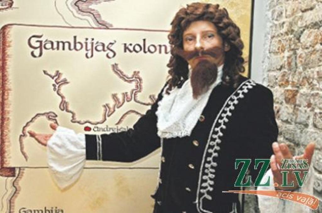 Hercogs Jēkabs pirms došanās tālajā ceļā.
Autors: Agris Samcovs.