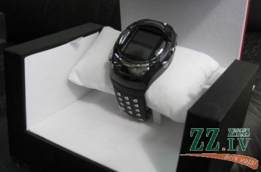 Kompānijas «Van Der Led» rokas pulksteņa un mobilā telefona apvienojums.
Autors: www.imwiththeband.com