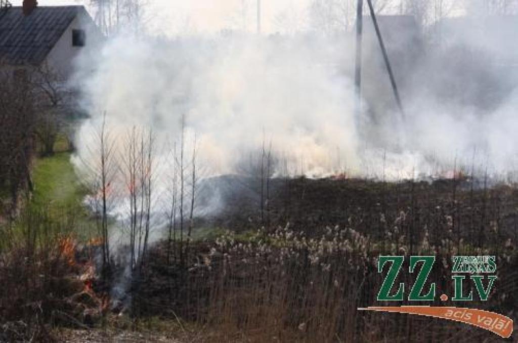 Kūlas ugunsgrēks 1,5 hektāru platībā plosījās Jelgavas rajona Tušķos.
Autors: Krišjānis Grantiņš.