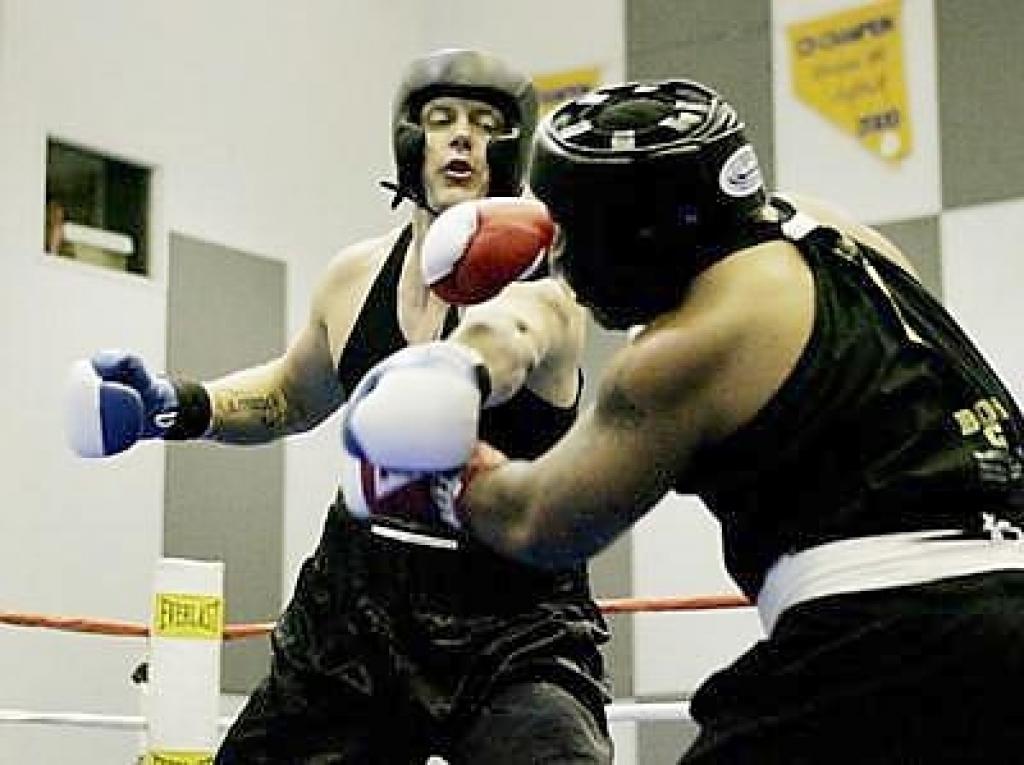 Kaspars Kambala cīnās ringā Lasvegasā.
Autors: No «Ziņu» arhīva.