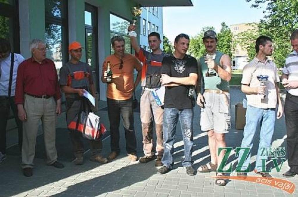 Jumiķu konkursa laureāti.
Autors: Agris Samcovs.