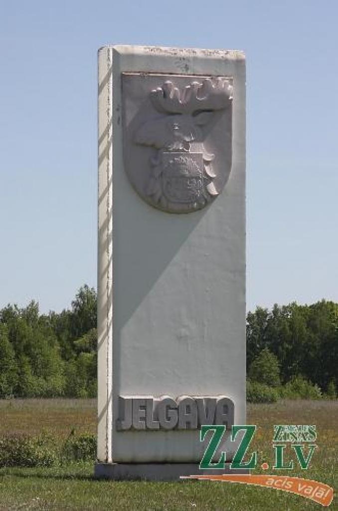 Jau tuvāko nedēļu laikā tiks atjaunotas visas sešas Jelgavas simboliskās robežzīmes.
Autors: Krišjānis Grantiņš.