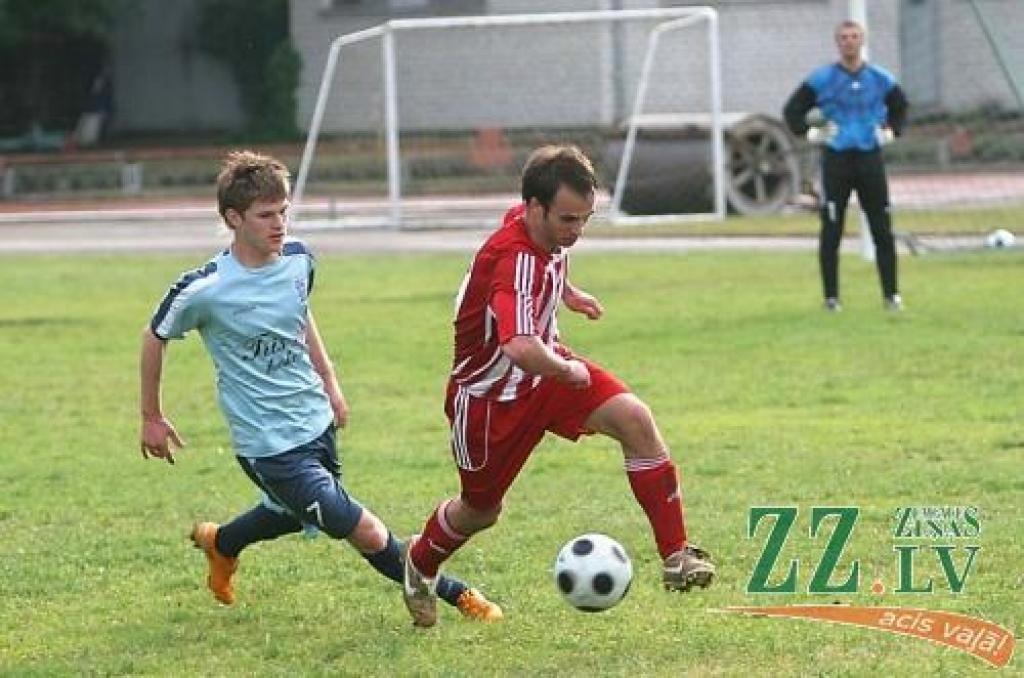 Pirmo vārtu guvējs Aivars Ķeris.
Autors: Agris Samcovs.