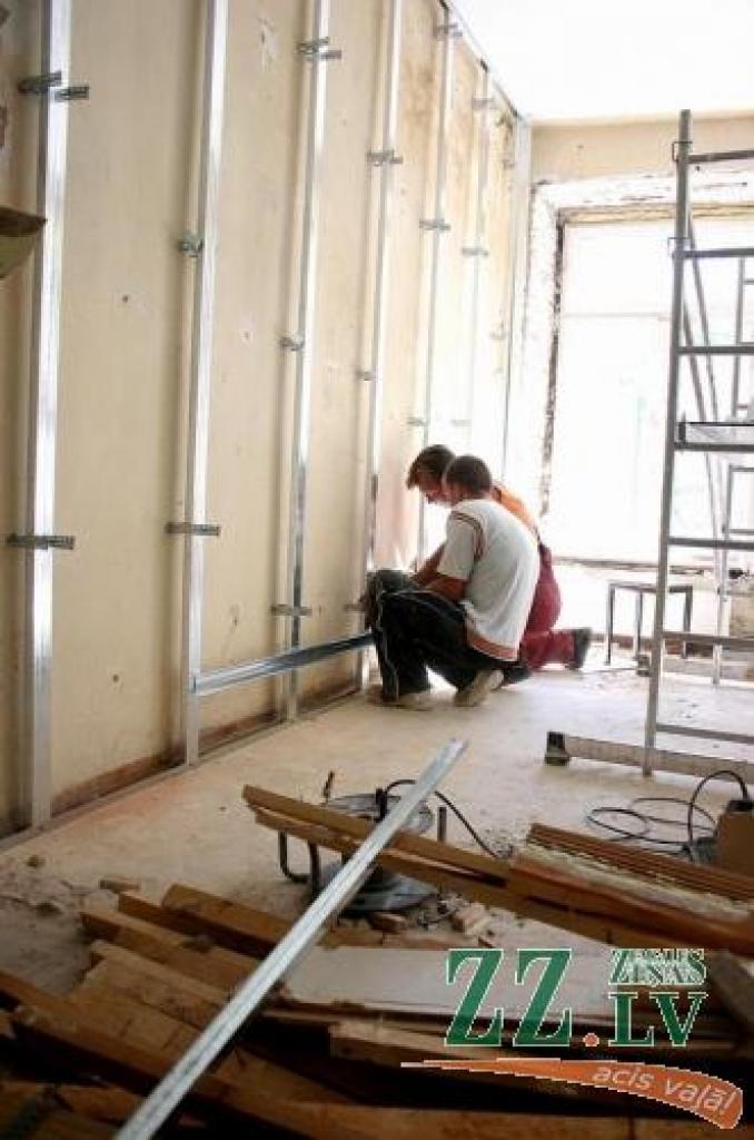 Telpā, kurā līdz šim atradās izdevumu katalogi, nākotnē varētu tikt rīkotas izstādes vai grāmatu tirdzniecība.
Autors: Agris Samcovs.