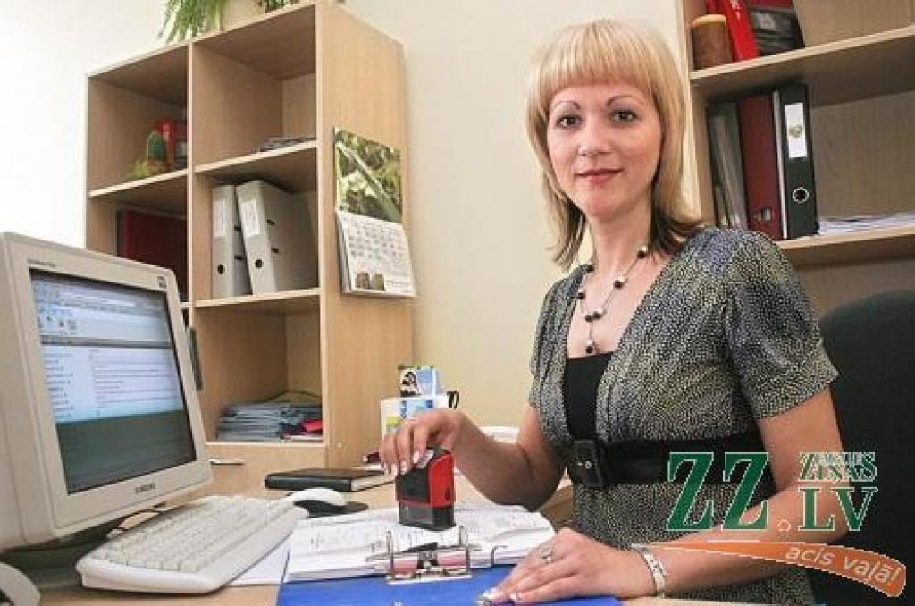 Ievai Gromskai grāmatvedes zināšanas noder gan darbā, gan mājās.
Autors: Agris Samcovs.