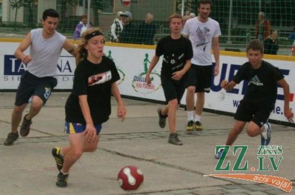 Quelle Ielu futbola turnīra Jelgavas posms.
Autors: Māra Ozola.