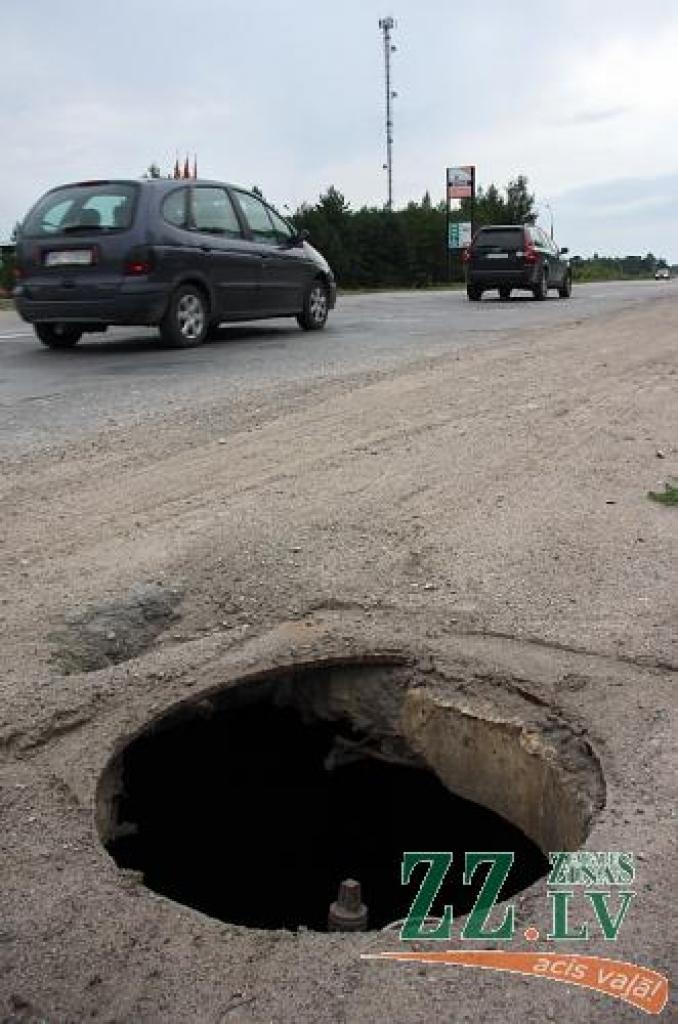 Šī vieta sevišķi bīstama ir diennakts tumšajā laikā.
Autors: Krišjānis Grantiņš.