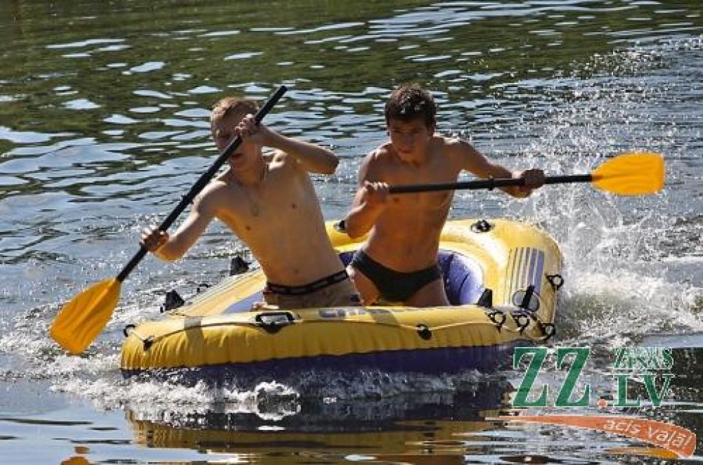 Norit sacensības laivu braukšanā uz laiku.
Autors: Krišjānis Grantiņš.