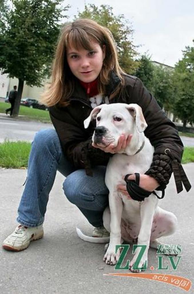 Blonda jau iemanījusies atvērt durvis, kas arī bija iemesls, kāpēc suņuks, nevienam nezinot, devās pasaules izpētīšanā.
Autors: Agris Samcovs.