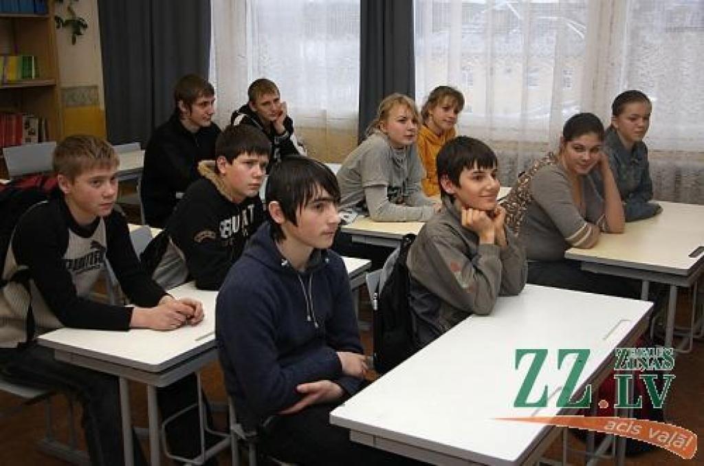 Kad sāksies stunda? Kad būs skolotājs!
Autors: No «Ziņu» arhīva.