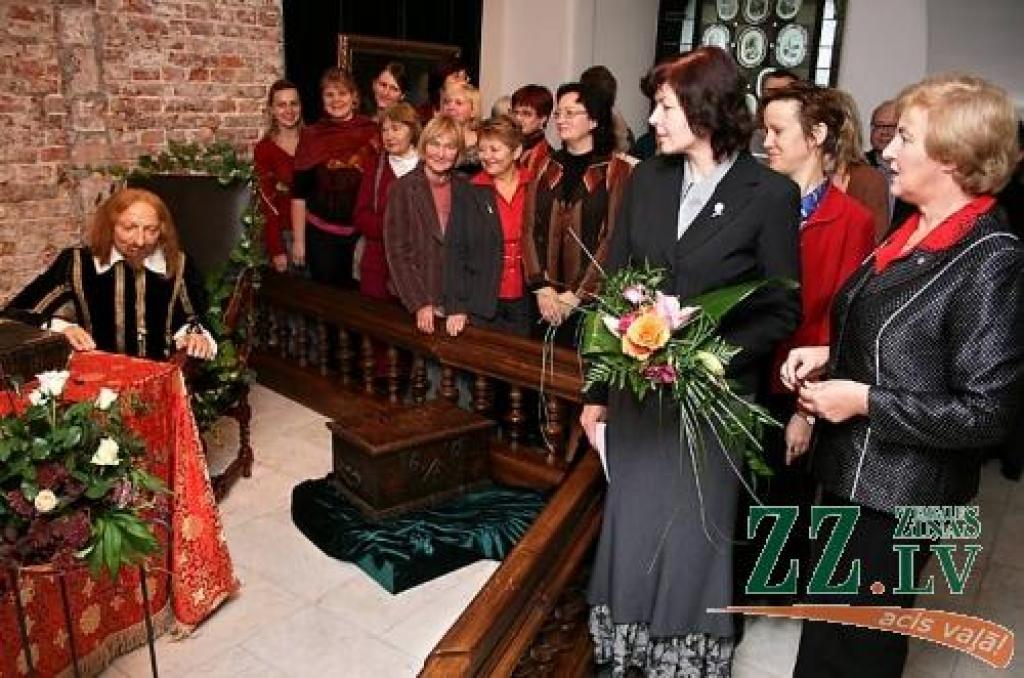 Pasākums Ģ.Eliasa Jelgavas Vēstures un mākslas muzejā par godu hercoga Jēkaba jubilejai. 
Autors: Agris Samcovs. 