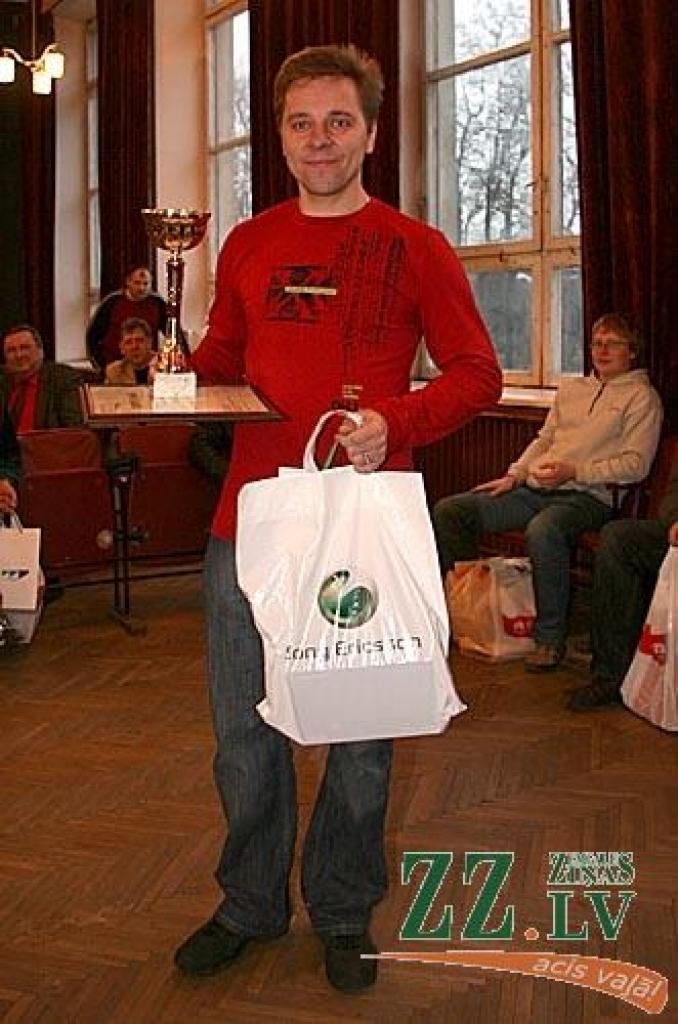 Jānis Golubevs pagājušogad uzvarēja vienā no kārtām, šogad - visā čempionātā.
Autors: Inga Karlinska.