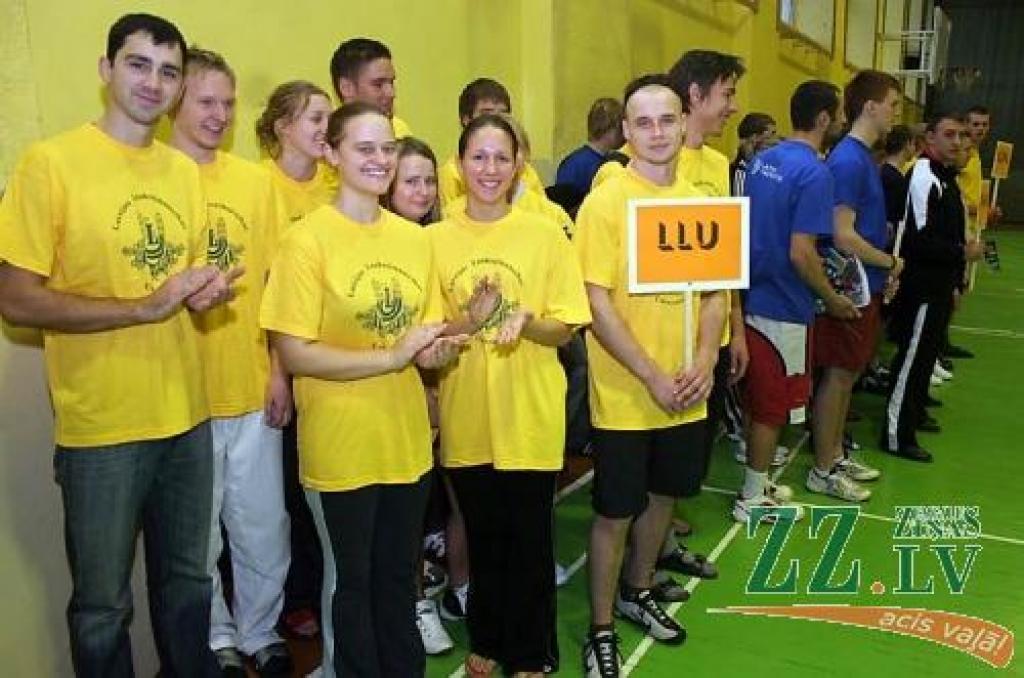 Universiādei gatava arī LLU komanda.
Autors: Agris Samcovs.