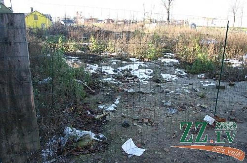 Nodegušās mājas atjaunošanas iecerei traucē birokrātiski šķēršļi. Tikmēr vietā, kur agrāk atradās kultūras piemineklis, tagad krājas atkritumi. 
Autors: Inga Karlinska.