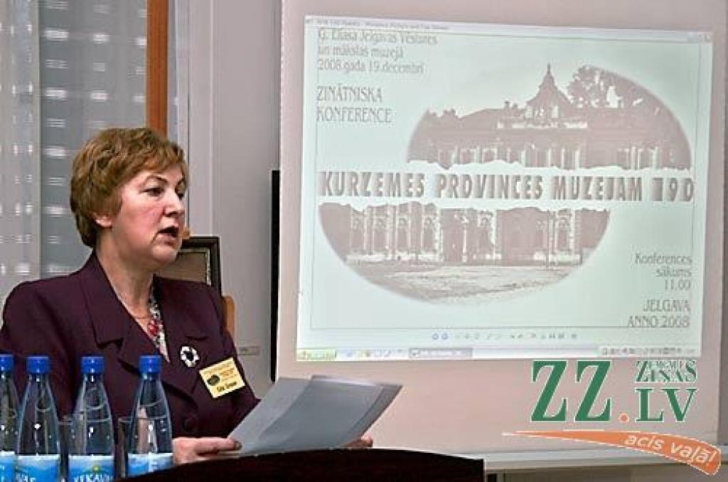 Jelgavas muzeja vadītāja Gita Grase: Mūsdienās neviens precīzi nevar pateikt, kas no bijušās godības palicis pāri.
Autors: Agris Samcovs.