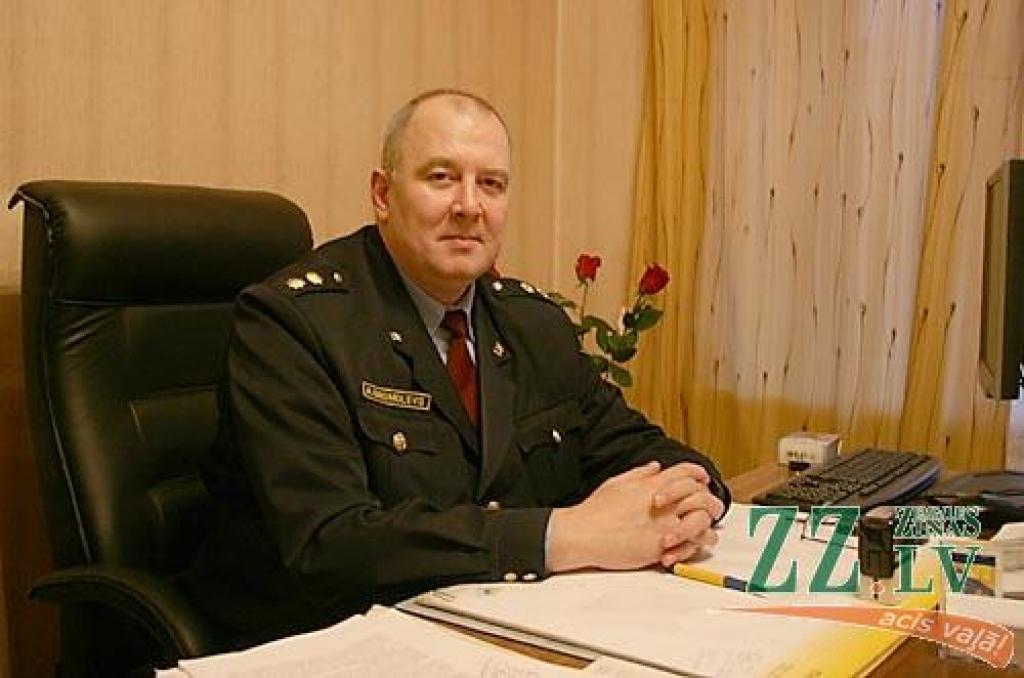 Jelgavas PRPP Kārtības policijas biroja priekšnieks Andris Gromoļevs.
Autors: Inga Karlinska.