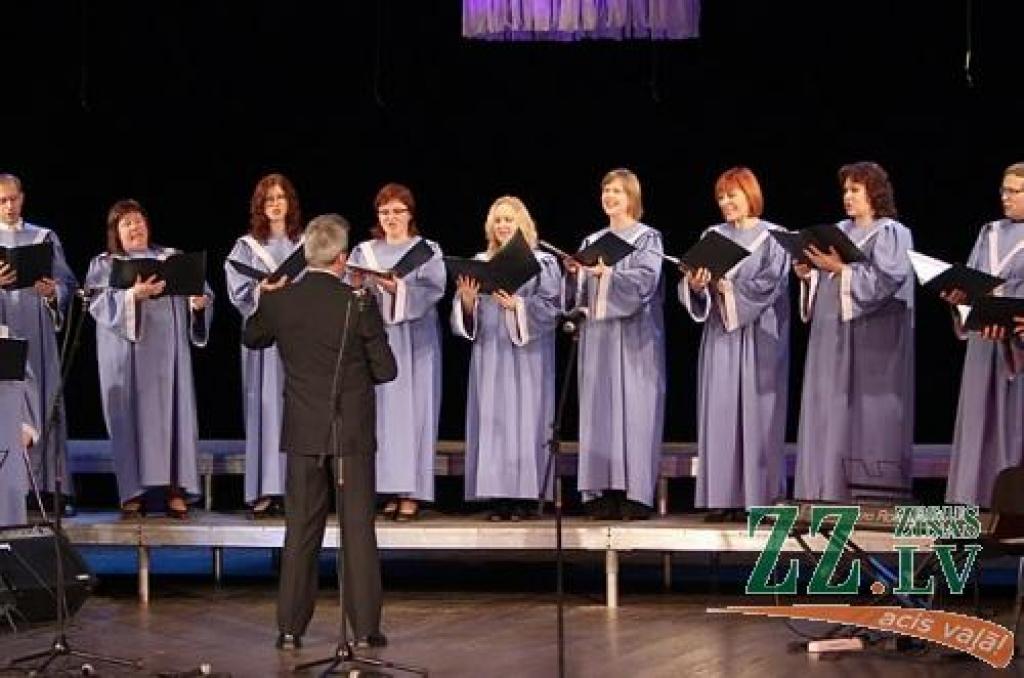 Uzstājas Svētās Annas baznīcas koris.
Autors: Krišjānis Grantiņš.