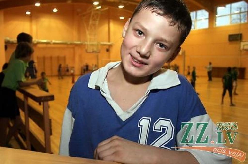 Kalnciema vidusskolas 4.klases skolnieks Juris Repiņecs...
Autors: Agris Samcovs.