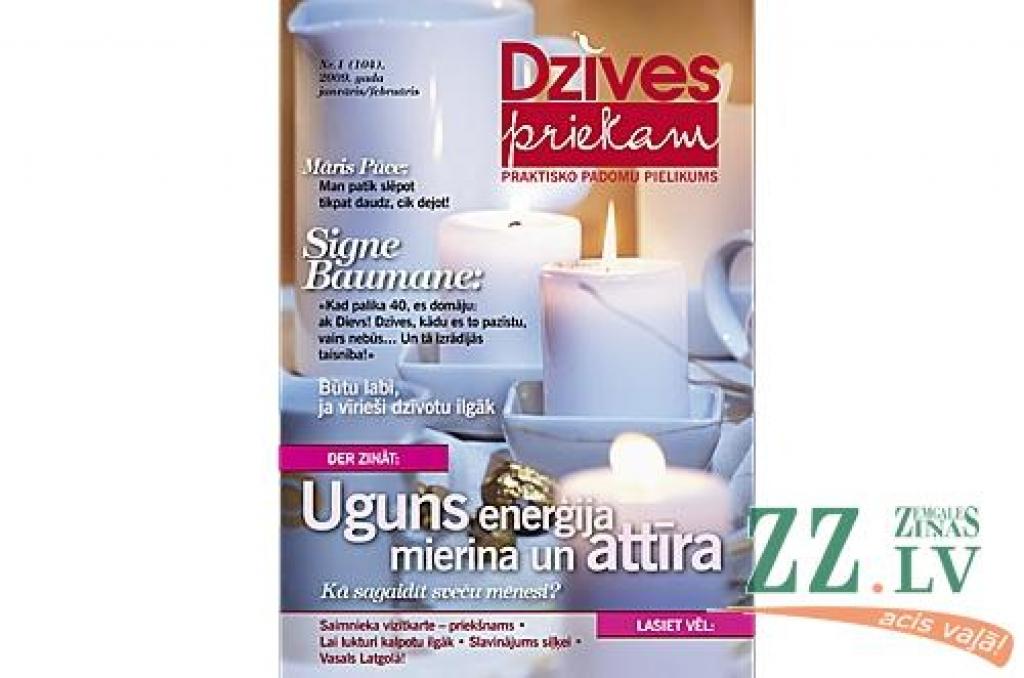 Žurnāla «Dzīvespriekam» janvāra/februāra numurs.
Autors: No «Ziņu» arhīva. 