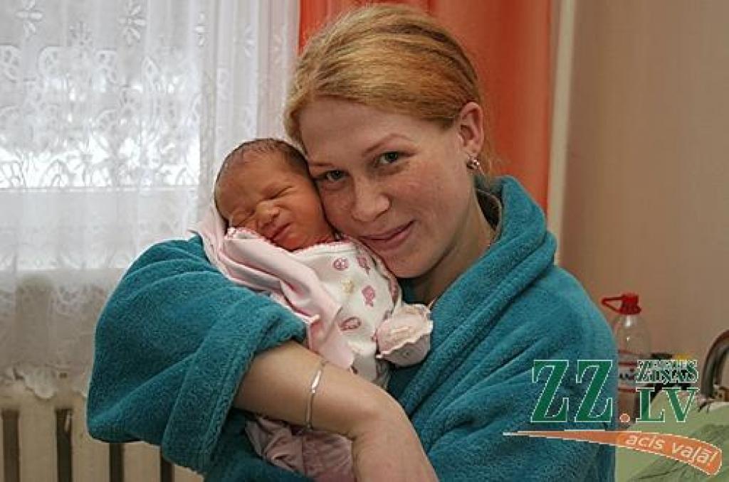 Ina Jankoviča ar dēlu Kristiānu.
Autors: Agris Samcovs. 