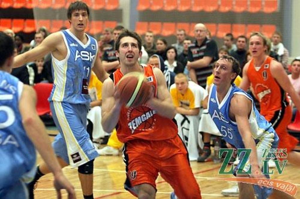 BK «Zemgale» spēle pret «ASK Rīga».
Autors: Agris Samcovs.