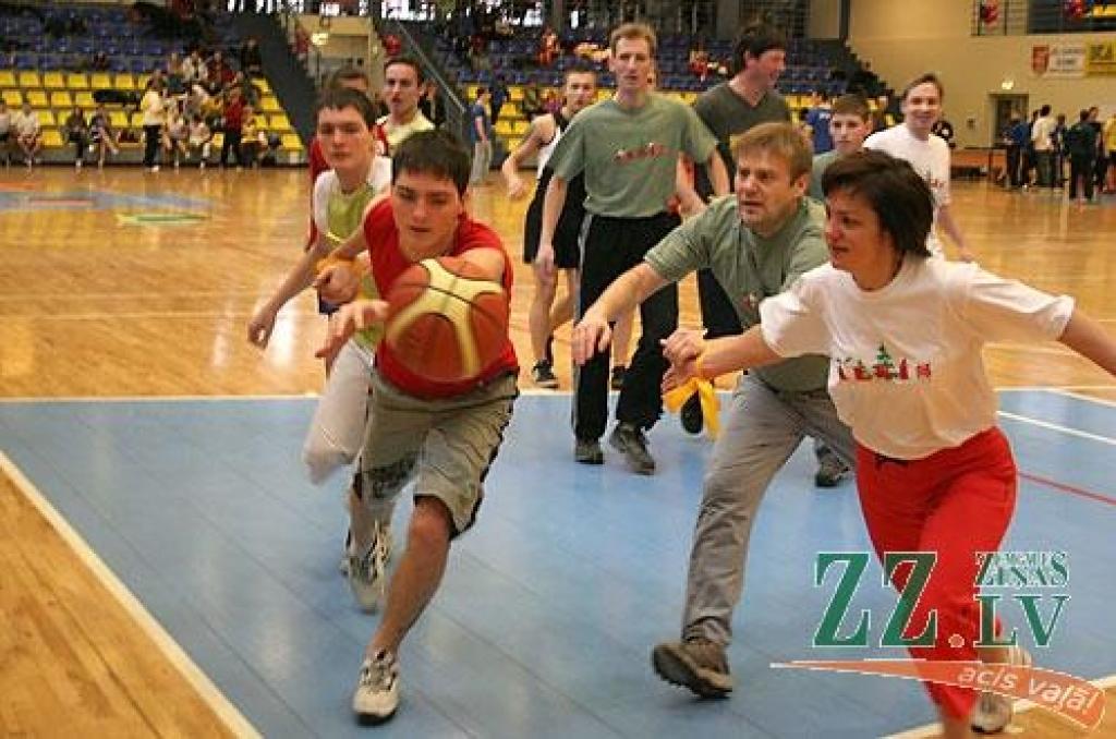 Tāds ir «Dvīņu basketbols».
Autors: Maira Dudareva.