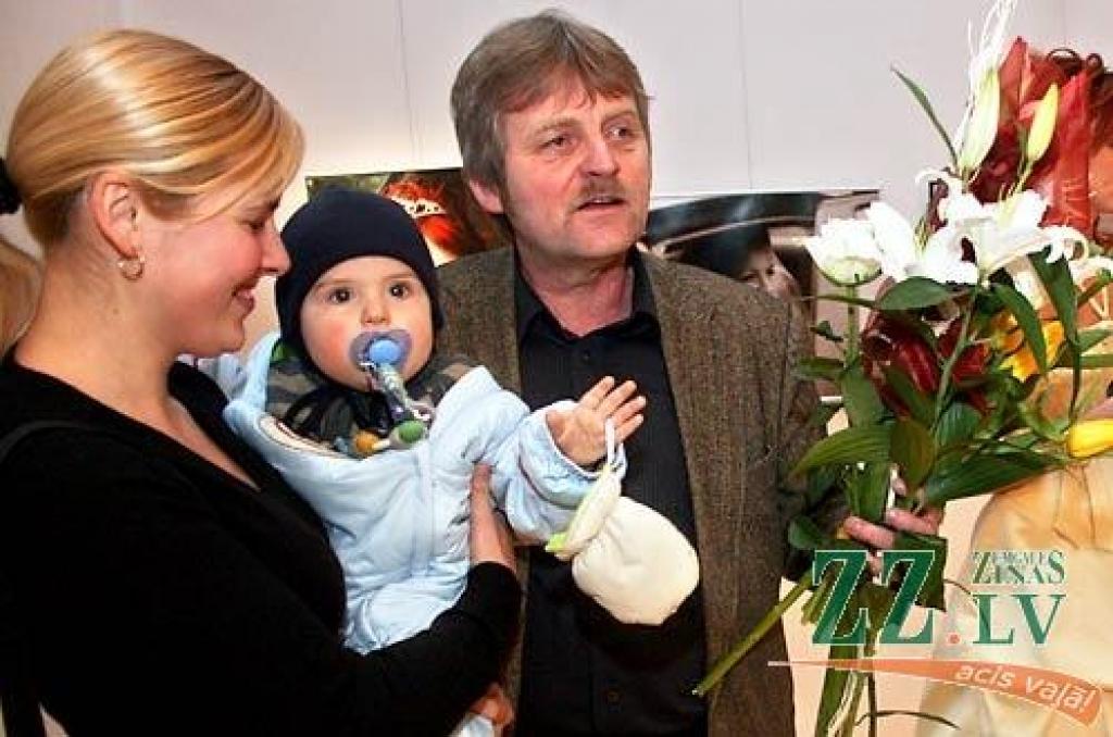 Agra Šiliņa fotoizstādes «Kāzas» atklāšana.
Autors: Agris Samcovs.