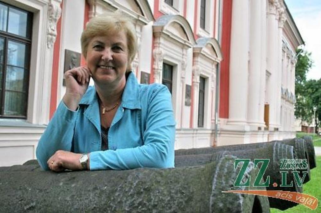 Ģ.Eliasa Jelgavas Vēstures un mākslas muzeja direktore Gita Grase.
Autors: Agris Samcovs.