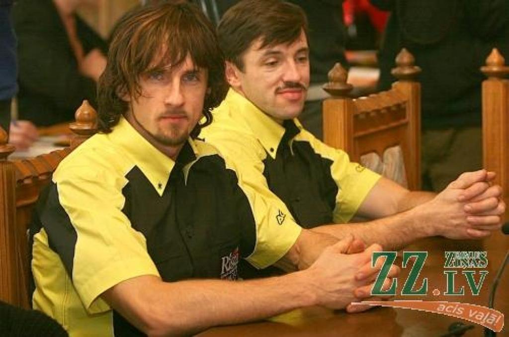 Jānis un Einārs Vinteri.
Autors: No «Ziņu» arhīva. 