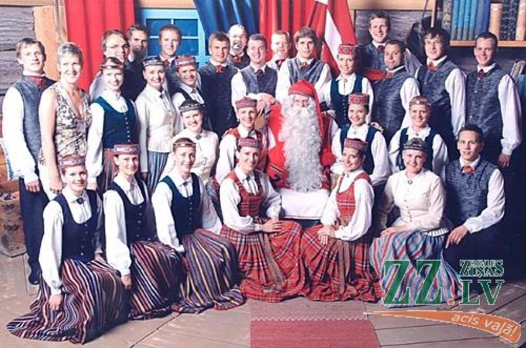 TDA «Kalve» pie Santa Klausa Lapzemē.
Autors: No TDA «Kalve» arhīva.