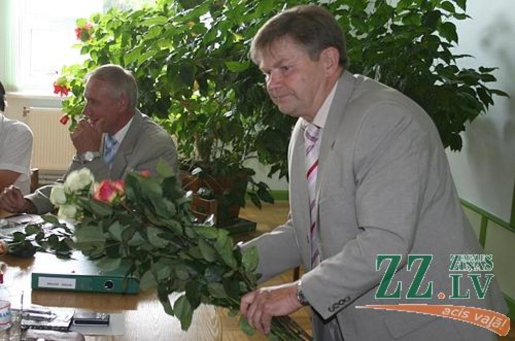 Pārliecinošs atbalsts kā domes priekšsēdētāja amata kandidātam - Mārim Aināram.
Autors: Gaitis Grūtups.