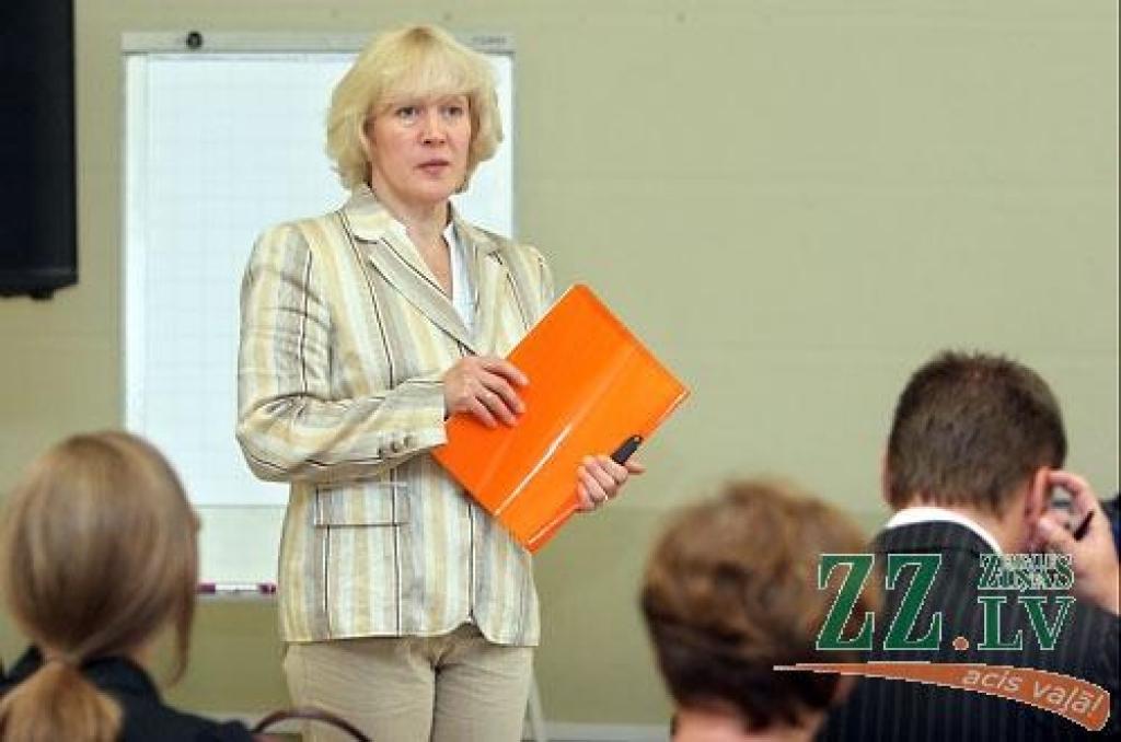 Latvijas Kopienu iniciatīvu fonda valdes priekšsēdētāja Inta Paeglīte.
Autors: Agris Samcovs.