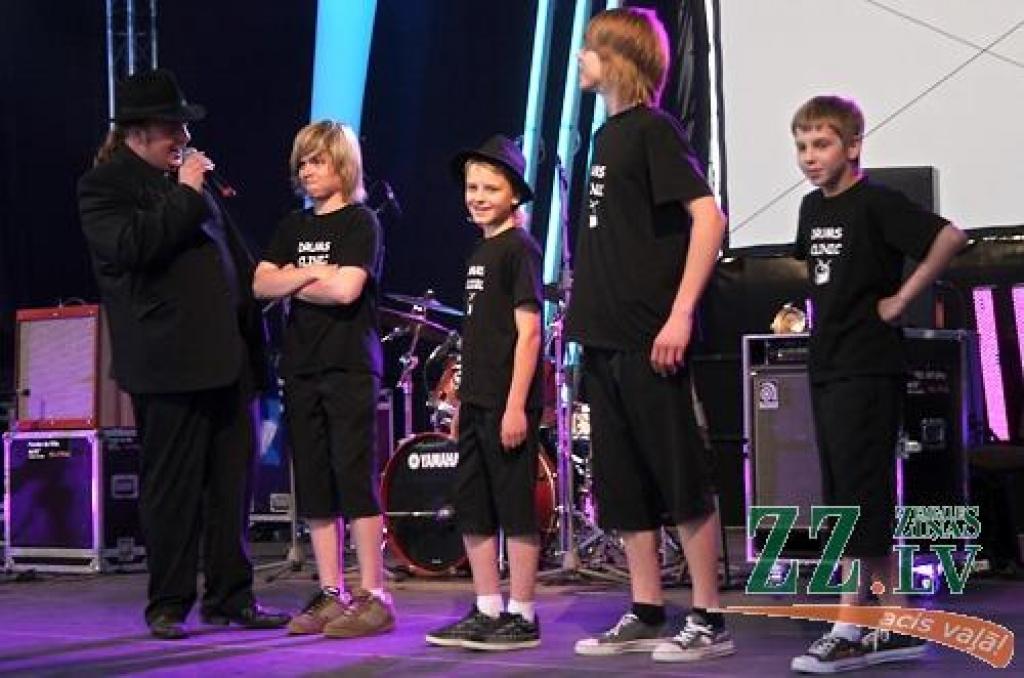 Jelgavnieku kvartets «Drums Clinic».
Autors: No «Ziņu» arhīva. 