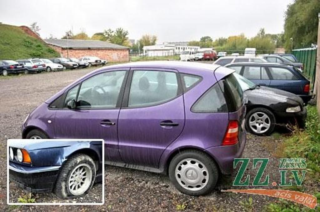 SIA «Stabu 58 - Jelgava» stāvlaukumā Meiju ceļā sastopami dažādi dzērājšoferu «dzelzs rumaki» - gan no skata «svaigi», gan ar atgaisotām riepām un nolemtībai pamesti.
Autors: Agris Samcovs.