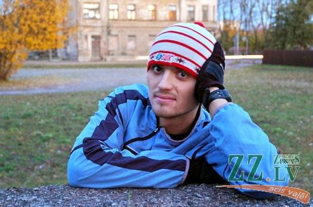 Ceļotājs Edgars Ivanovs.
Autors: Agris Samcovs.