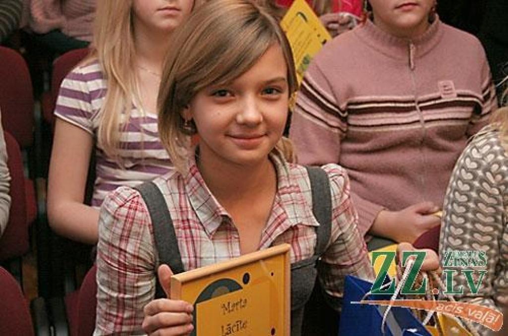 Marta Lācīte no Jelgavas 3.pamatskolas.
Autors: Maira Dudareva