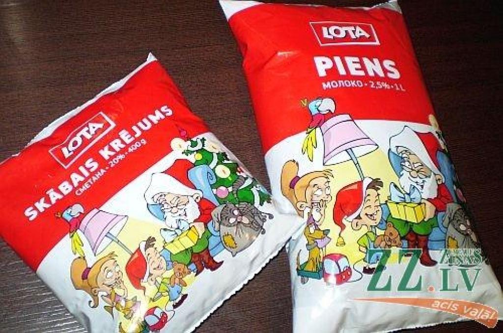 «Lota» iznomāta. Ar kādreizējo akciju sabiedrības «Zemgales piens» produkcijas zīmolu Latvijas tirgū parādījies Igaunijā ražots piens un skābais krējums.
Autors: Edgars Kupčs